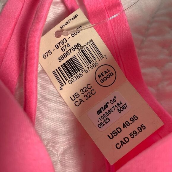 Aerie Sunnie Full Coverage Bra Size 32c - Picture 3 of 7